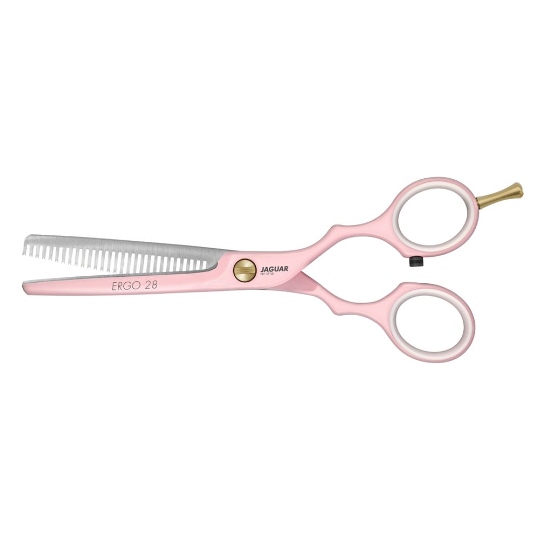 Ножницы филировочные Jaguar Pre Style Ergo Pink 5.5 28 зубцов 83855-1