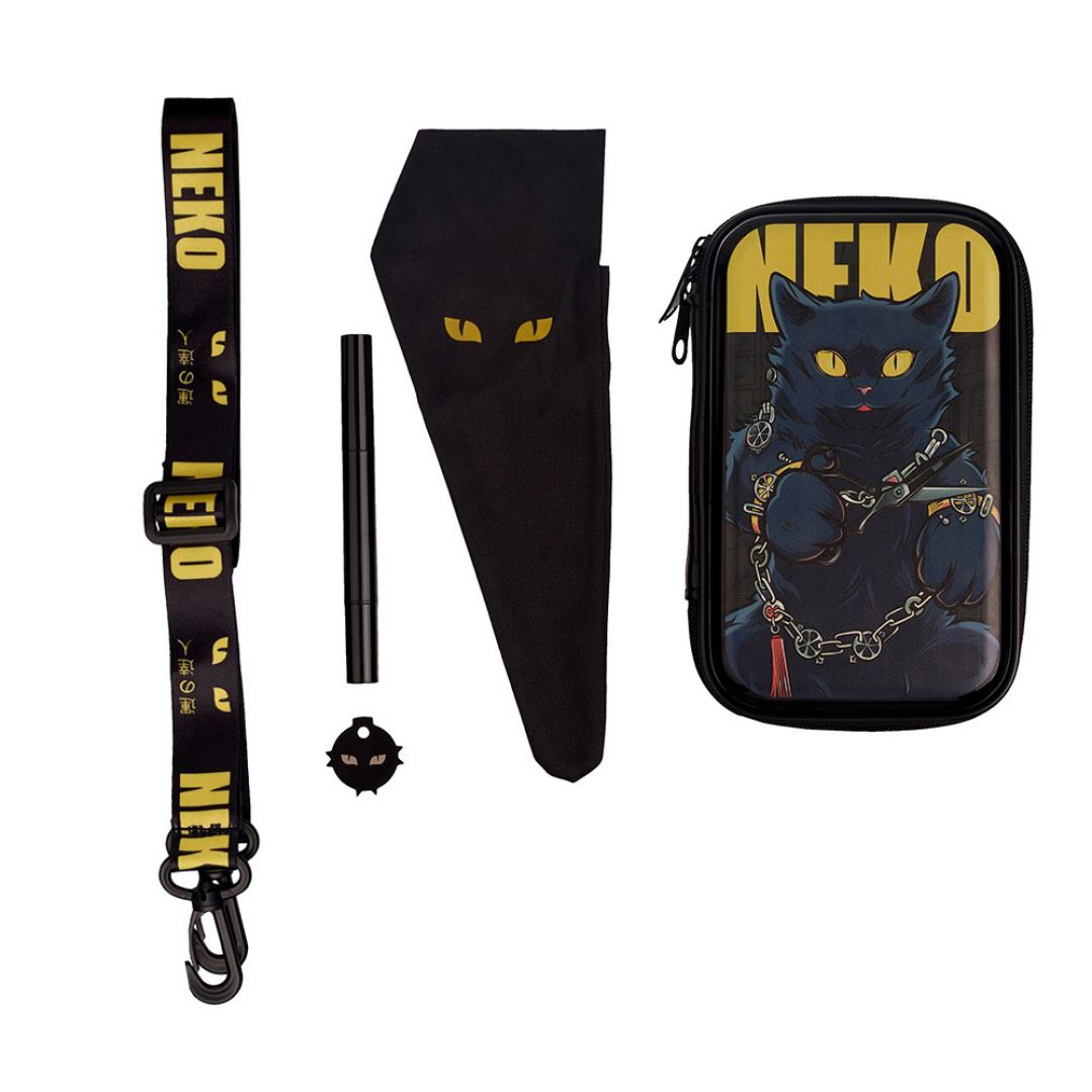 Ножницы прямые Kuro Neko 5.5 EN35Black55R Ножницы прямые Kuro Neko 5.5 EN35Black55R