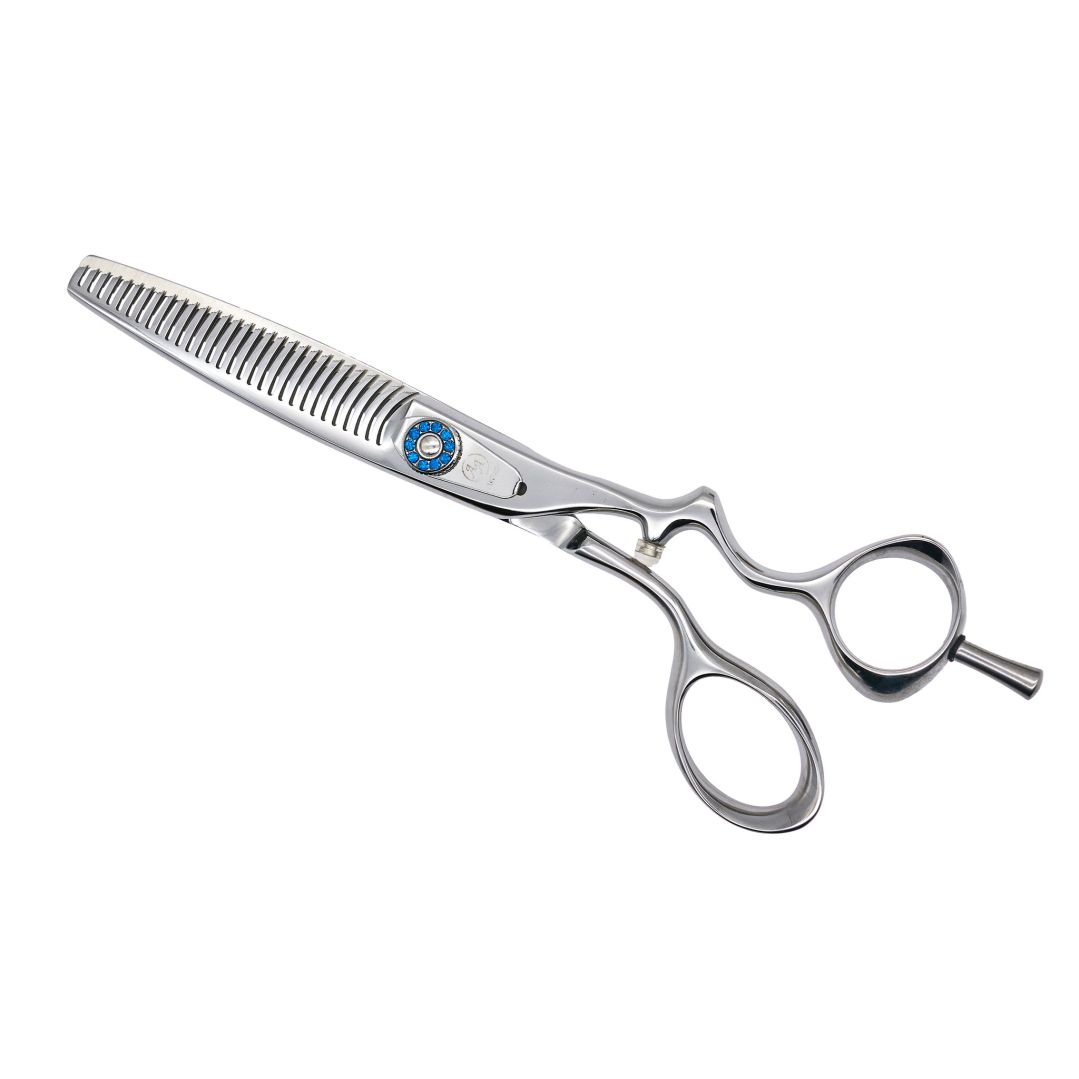 Ножницы филировочные Suntachi Salon 5 класс 6,0 30 зубцов двусторонние KN2-DT-6030