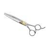 Ножницы филировочные Suntachi Classic Gold 4 класс 6,5 46 зубцов TS-C-6546L