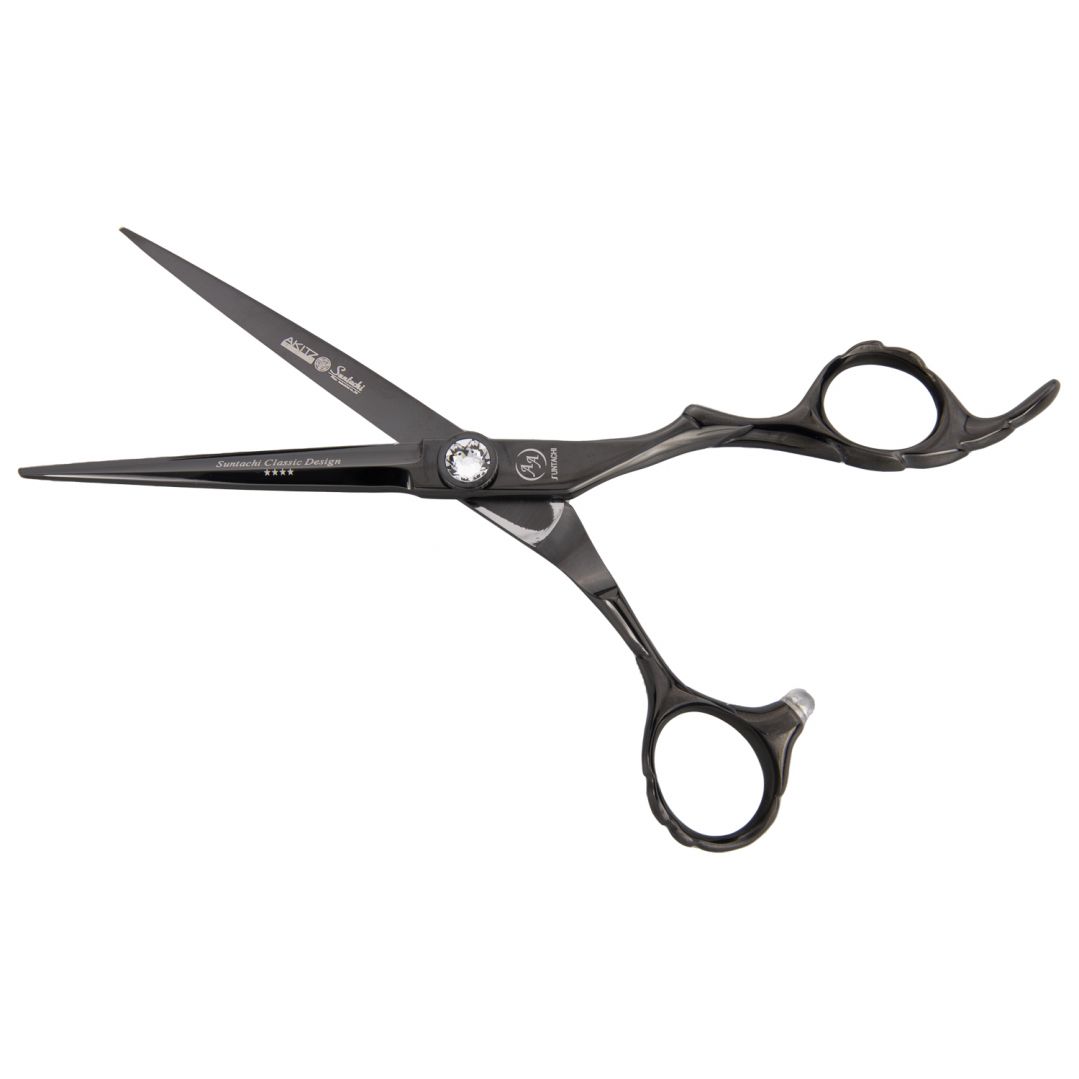 Ножницы прямые Suntachi Classic Design 4 класс 6,0 ZG-C-60L Black Ножницы прямые Suntachi Classic Design 4 класс 6,0 ZG-C-60L Black